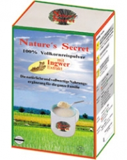 Unpolished Rice Powder with ginger extract 300 g